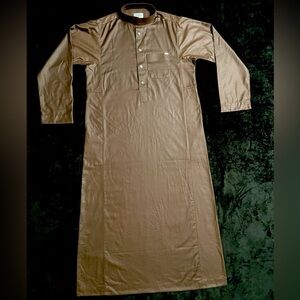 Brown Long Sleeve Kaftan/Thobe